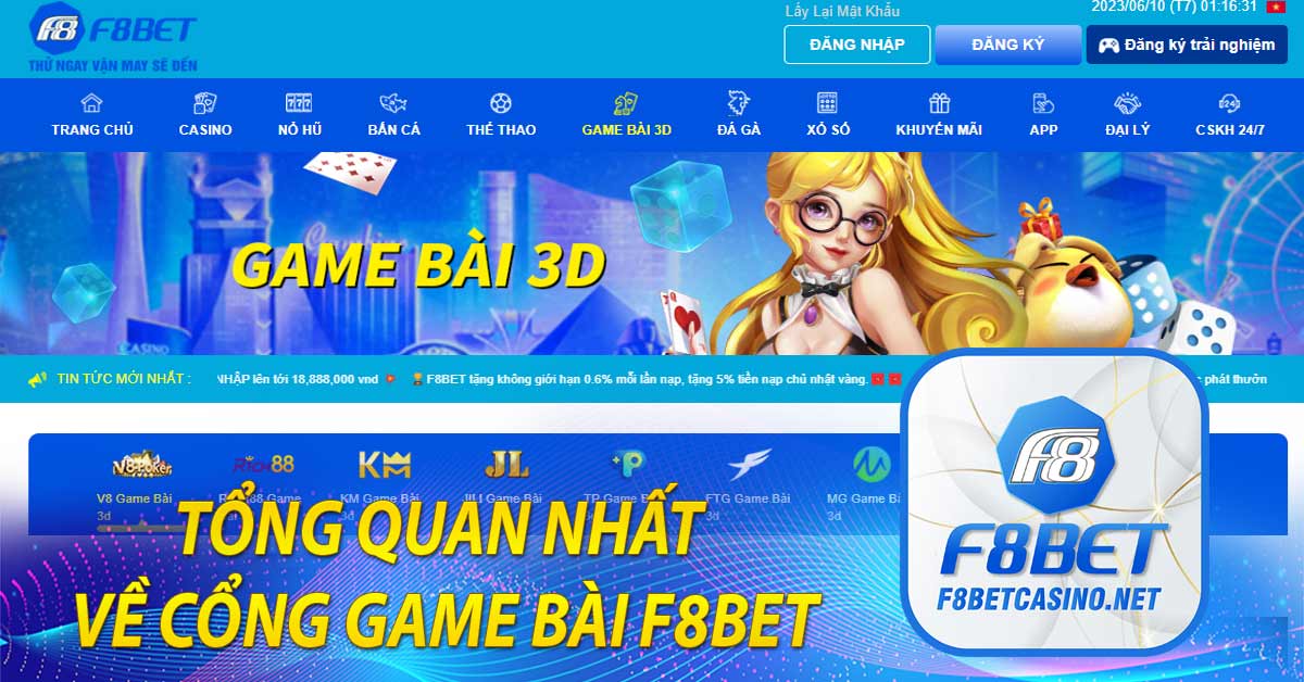 Tổng quan nhất về cổng game bài F8BET
