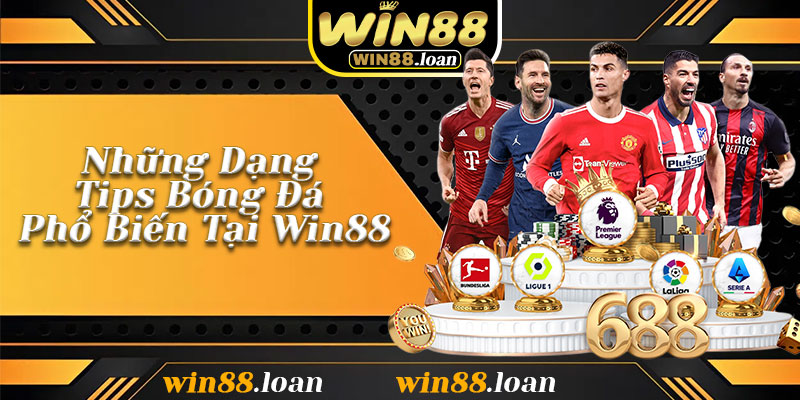 Những Dạng Tips Bóng Đá Phổ Biến Tại Win88